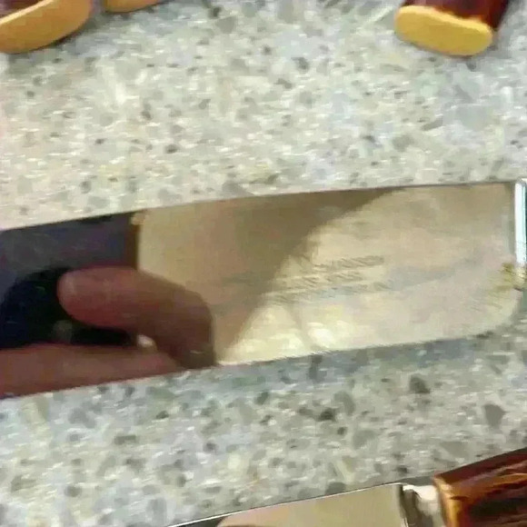 Westall Richardson Vintage Stainless steel Steak knives, see assorted total 10pc - Picture 7 of 8